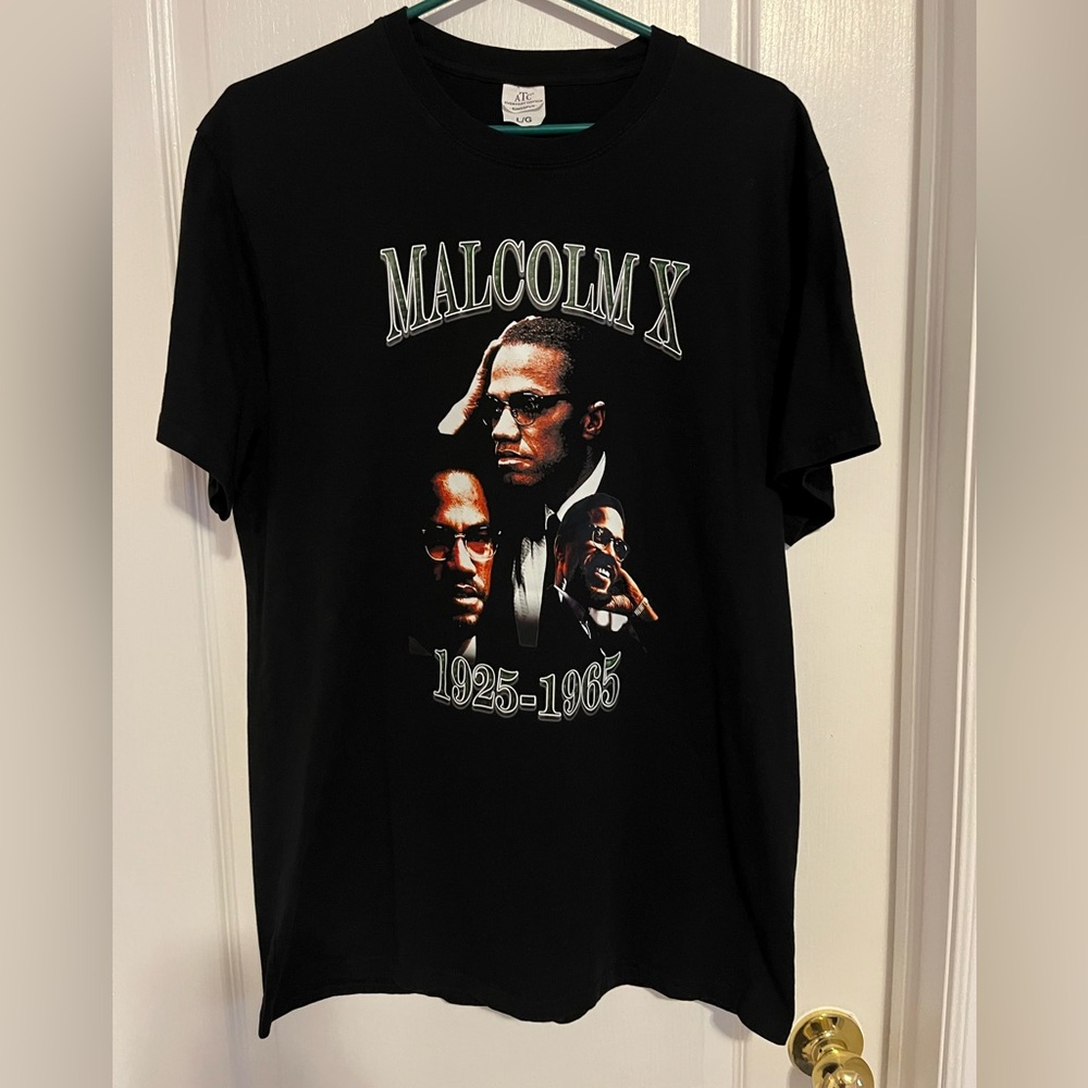 Malcolm X graphic tee